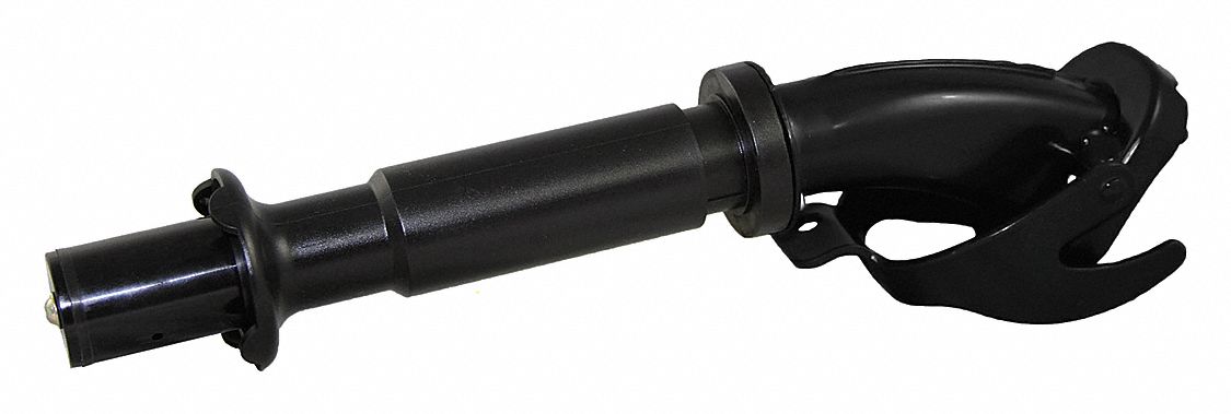 Gas Can Spout Black 10-1/2 in L