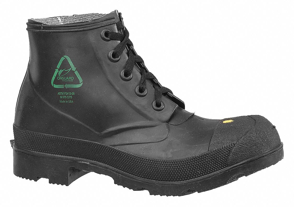 6-Inch Work Boot D 6 Black PR