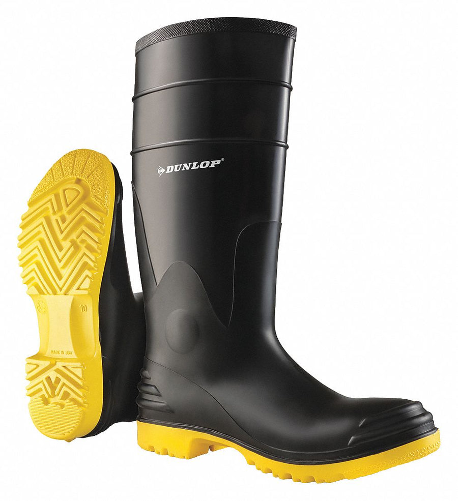E7181 Rubber Boot Men s 10 Knee Black PR