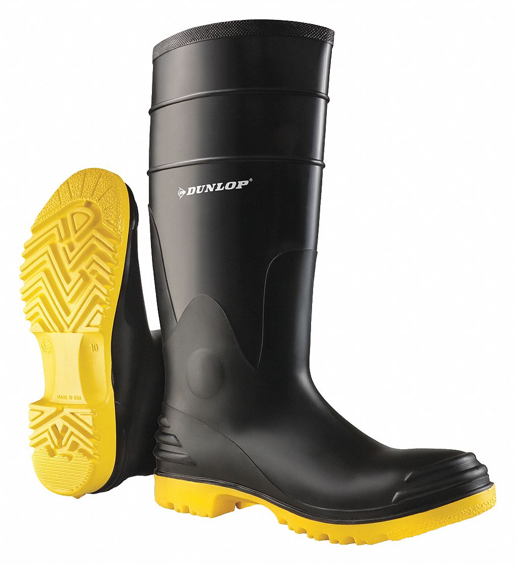 E7181 Rubber Boot Men s 7 Knee Black PR