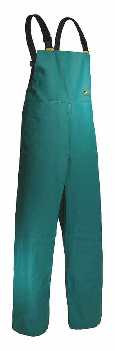 Rain Bib Overall Unrated Green 5XL