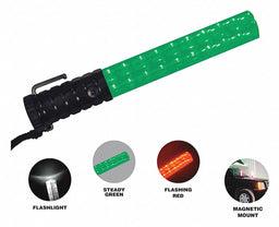 LED Safety Light 11.5inH Green/Red/White