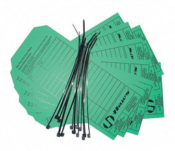 Inspection Tag Paper Stock Grn 9 L PK25