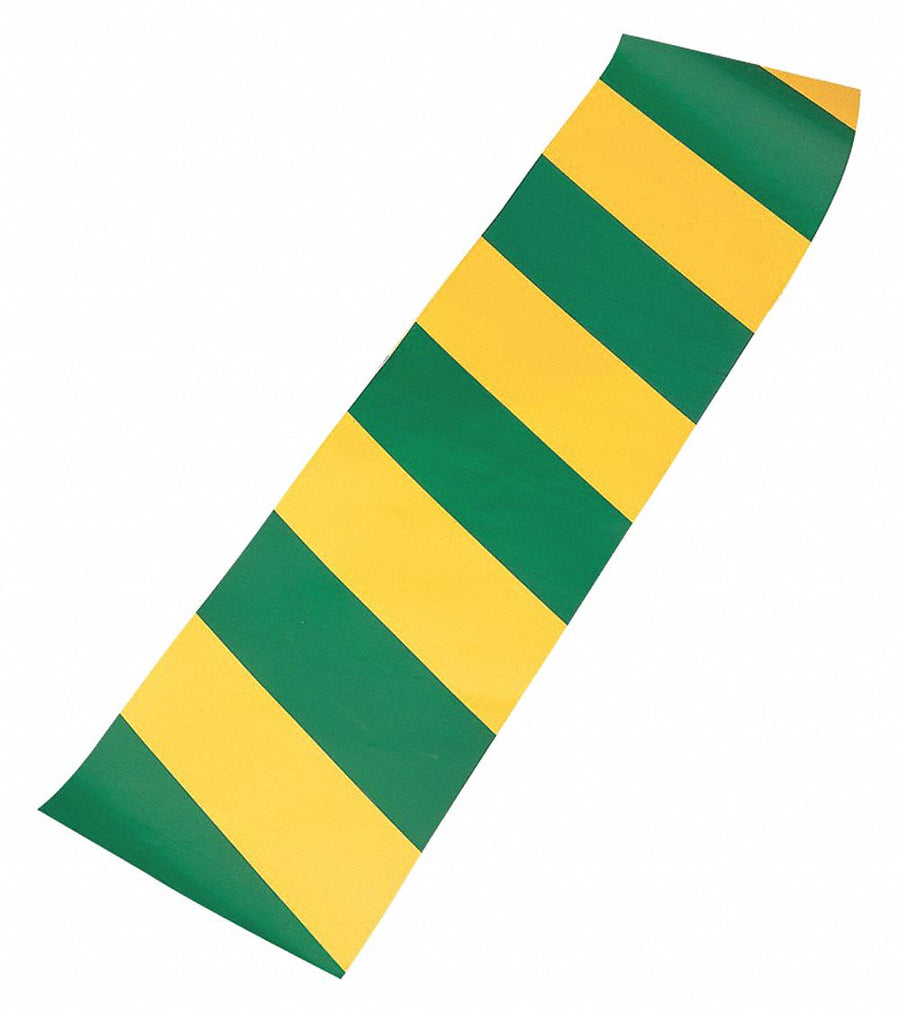 Striped Label Paper Stock Green/White