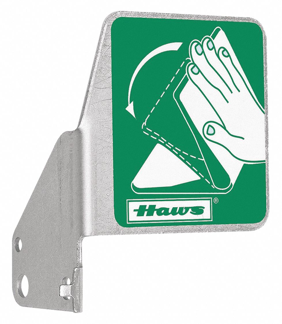 Push Flag SS Green 9 L x 8 W