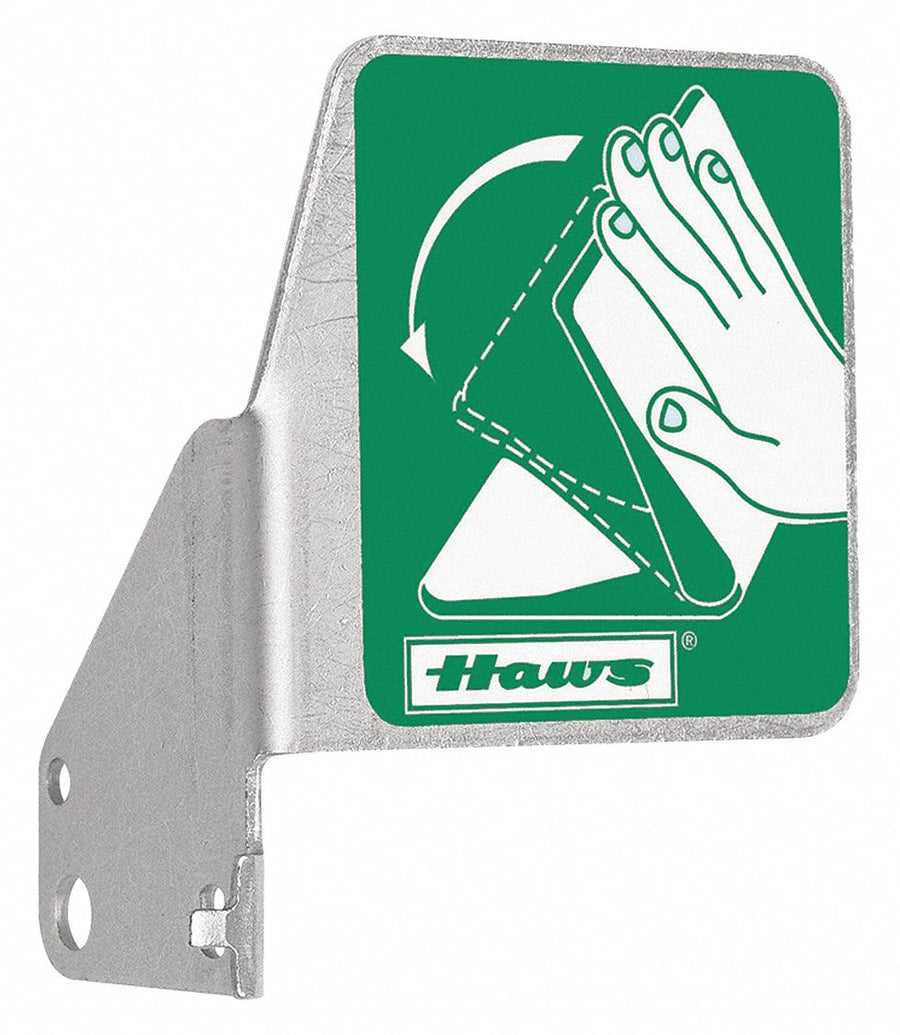 Push Flag SS Green 9 L x 8 W