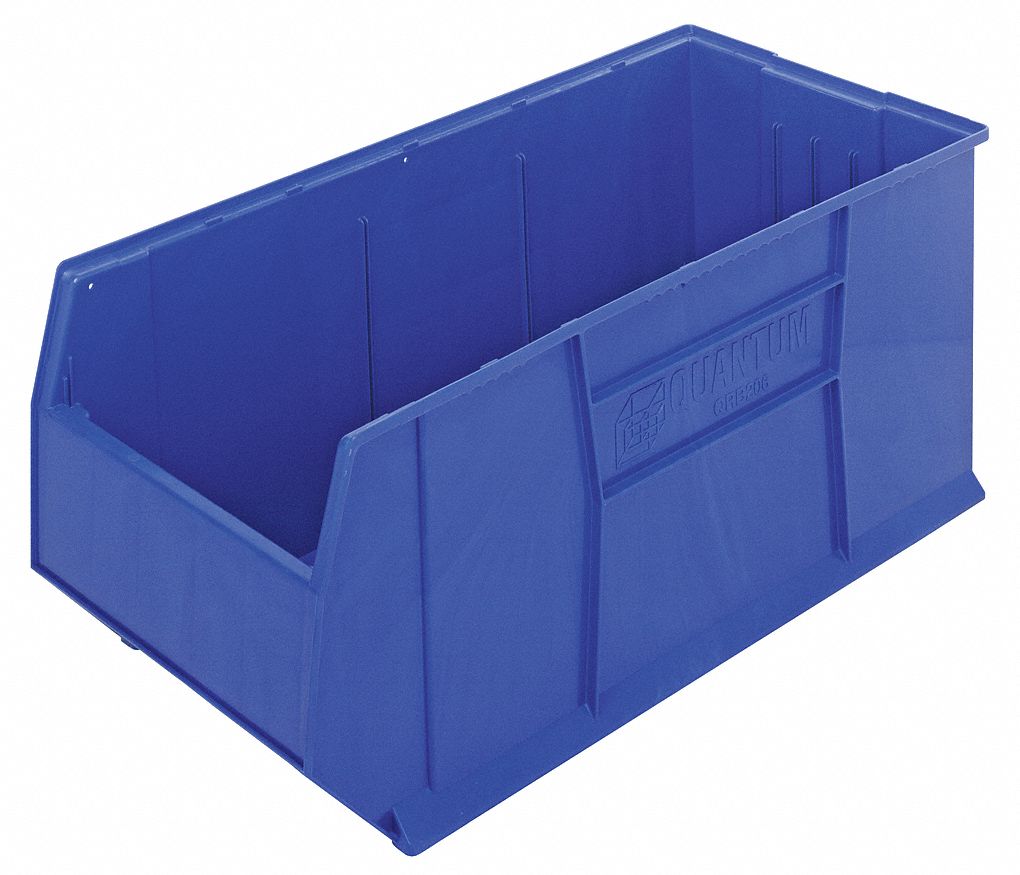 G7020 Bin Blue Polypropylene 17 1/2 in
