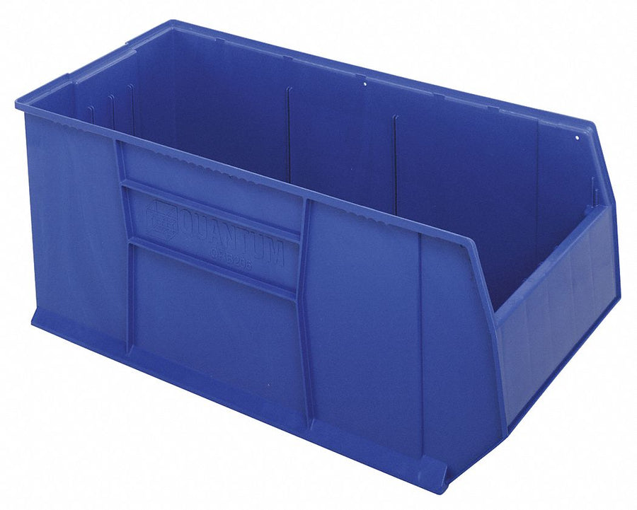 G7022 Bin Blue Polypropylene 17 1/2 in
