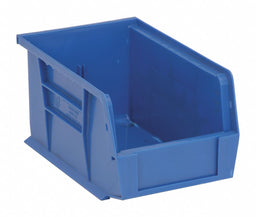 G7039 Hang and Stack Bin Blue PP 5 in