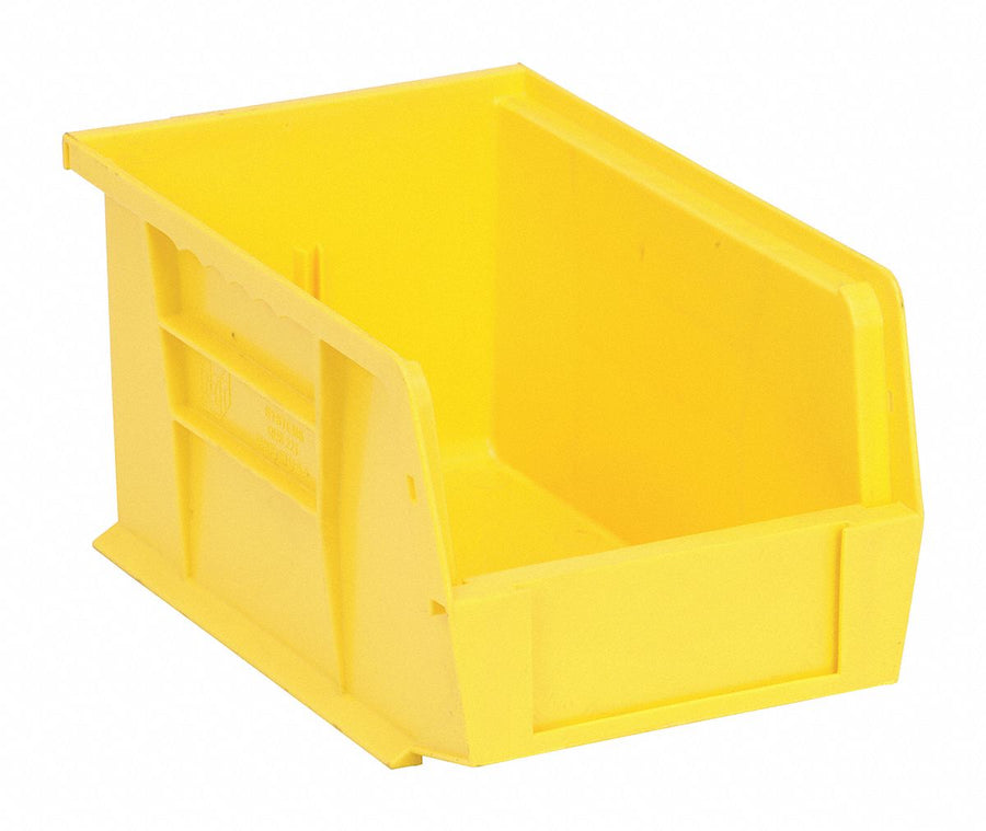 G7039 Hang and Stack Bin Yellow PP 5 in