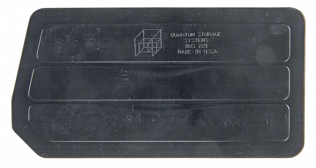 Divider 5 1/8 in Black 6 PK6