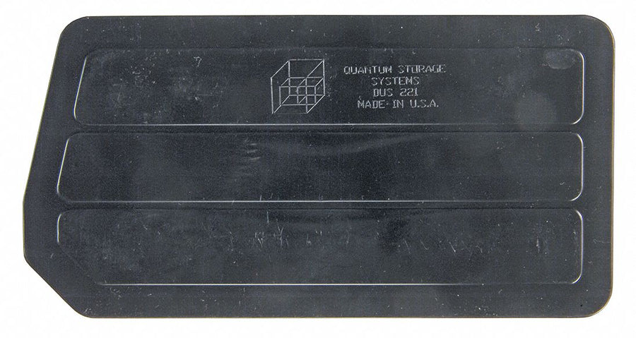 Divider 5 1/8 in Black 6 PK6