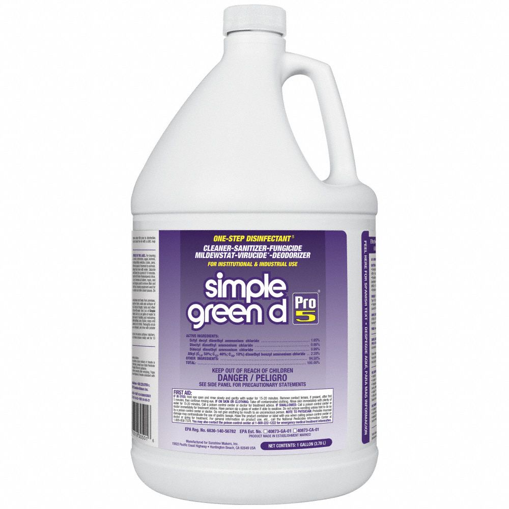 One-Step Disinfectant Unscented 1 gal