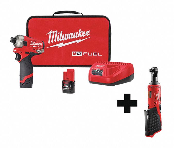 Cordless Impact Driver Kit 1/4 Drive