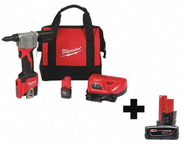 Rivet Tool Kit 12V Cordless 10-3/4 H