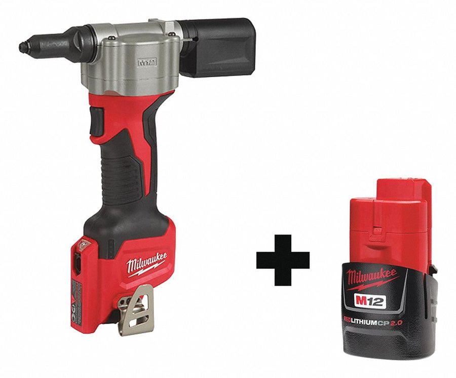 Cordless Rivet Tool Battery Included 12V