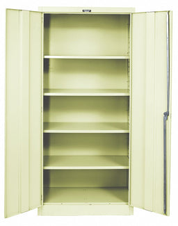 K3873 Storage Cabinet 78 x48 x24 Tan 4Shlv