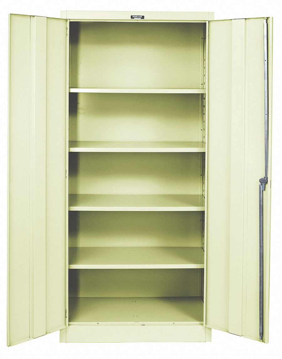 K3873 Storage Cabinet 78 x48 x24 Tan 4Shlv