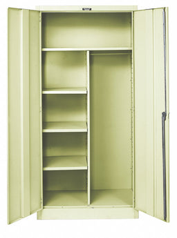 K4197 Storage Cabinet 78 x48 x24 Tan 4Shlv