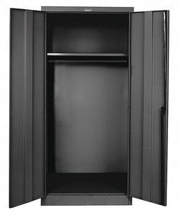 K3934 Storage Cabinet 78 x48 x24 Black 1Shlv