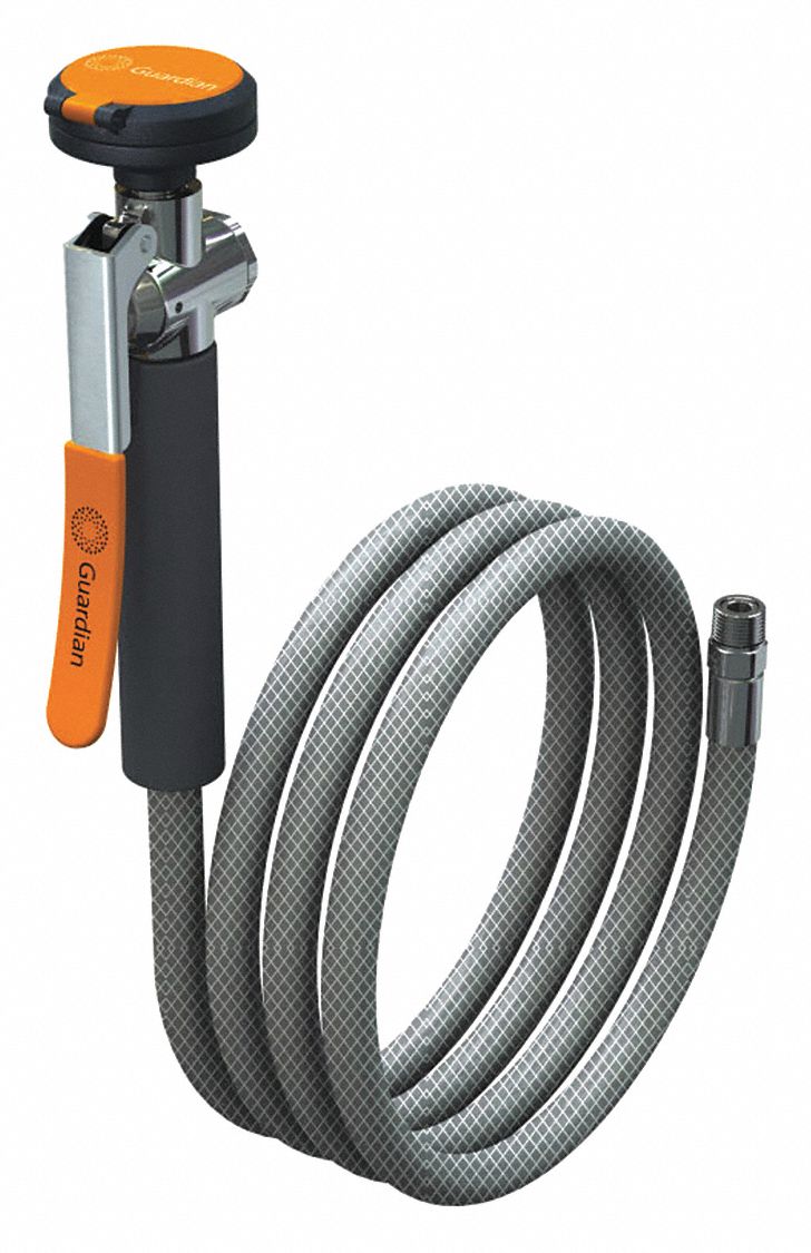 Unmounted Drench Hose Unit Gray