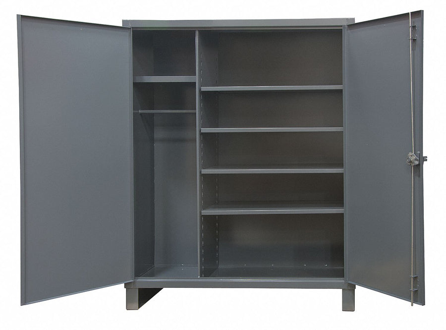 Storage Cabinet 78 x48 x24 Gray 5Shlv