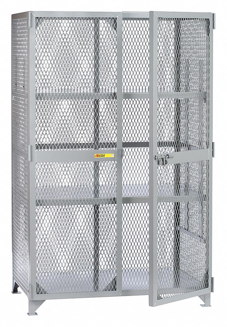 StrgLckr 78 x49 x27 Gray 2Shlv