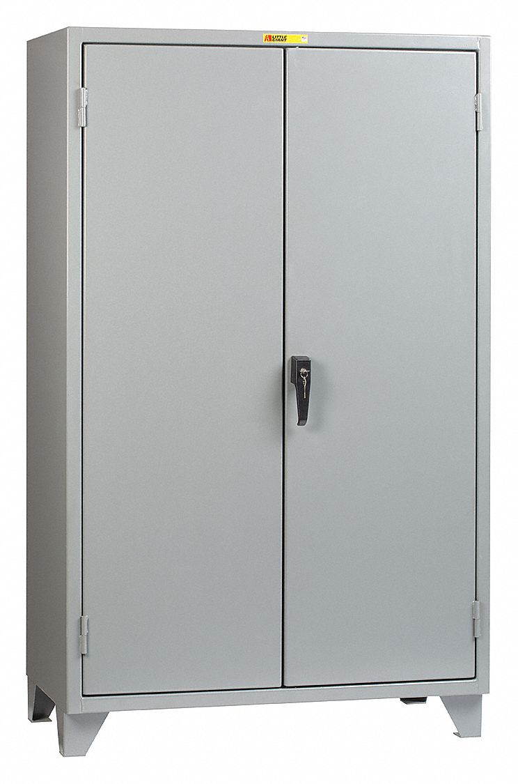 Storage Cabinet 78 x48 x24 Gray 2Shlv