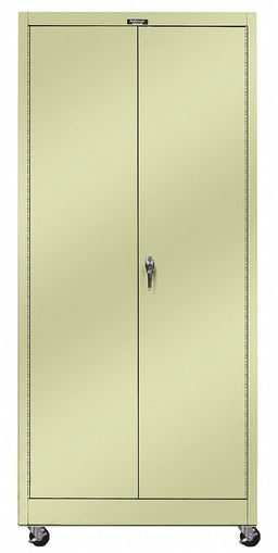 H2207 Storage Cabinet 72 x48 x24 Tan 4Shlv