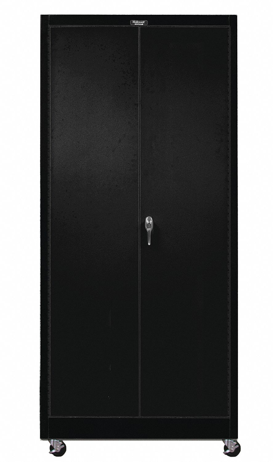H2207 Storage Cabinet 72 x48 x24 Black 4Shlv