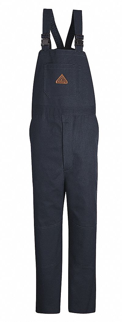 D1716 Bib Overalls Navy 48-1/2 In x 31 In