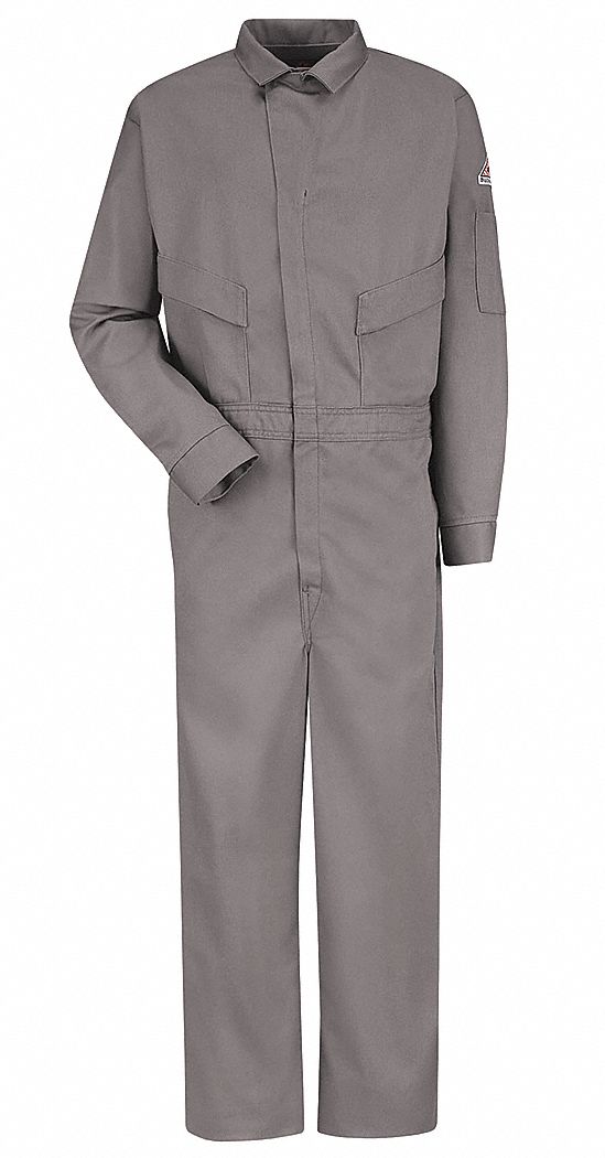 G7298 Flame-Resistant Coverall Gray 46 In