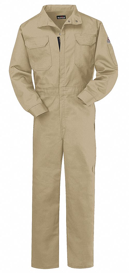 G7291 Resistant Coverall Khaki 46 In Tall