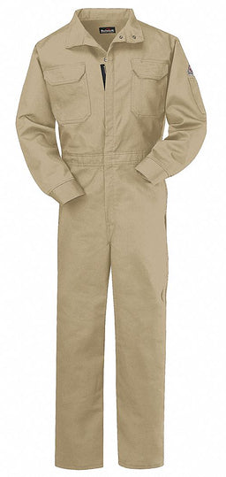 G7291 Flame-Resistant Coverall Khaki 40 In