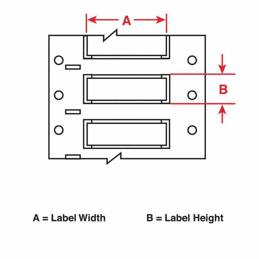 Wire Sleeve Yellow 2in.Wx 0.34in.H