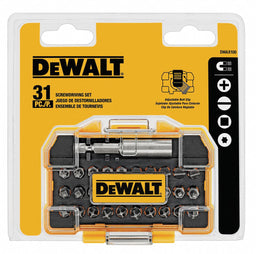 Screwdriver Bit Set 31 Pieces 1/4 Shank