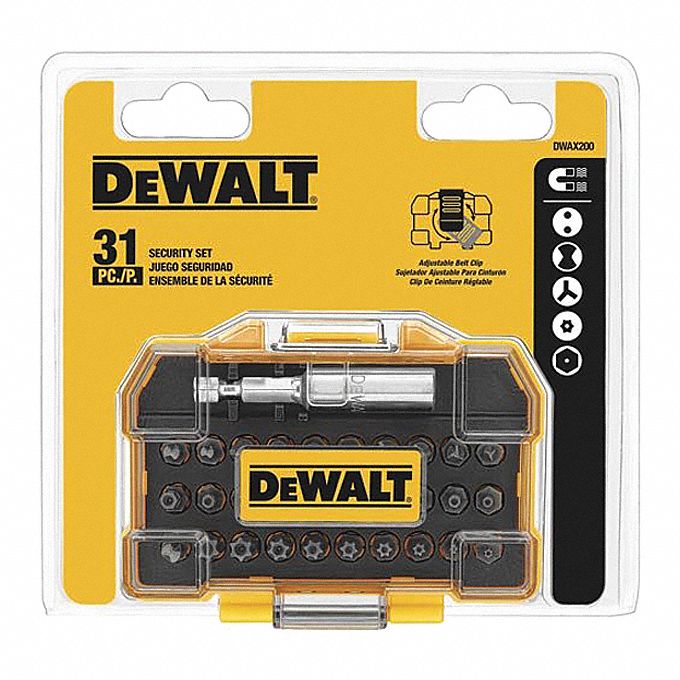 DriverBitSet 31pcs Steel Shank 1/4
