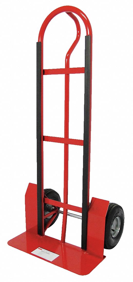Hand Truck 600lb. 52 x22 x19 Red