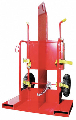 Cylinder Hand Truck 500lb 66x40 x34 1/4