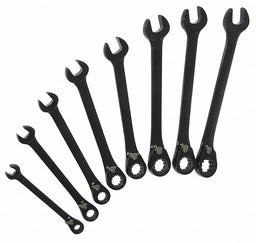 Combo Wrench St CV Steel Chrome Offset