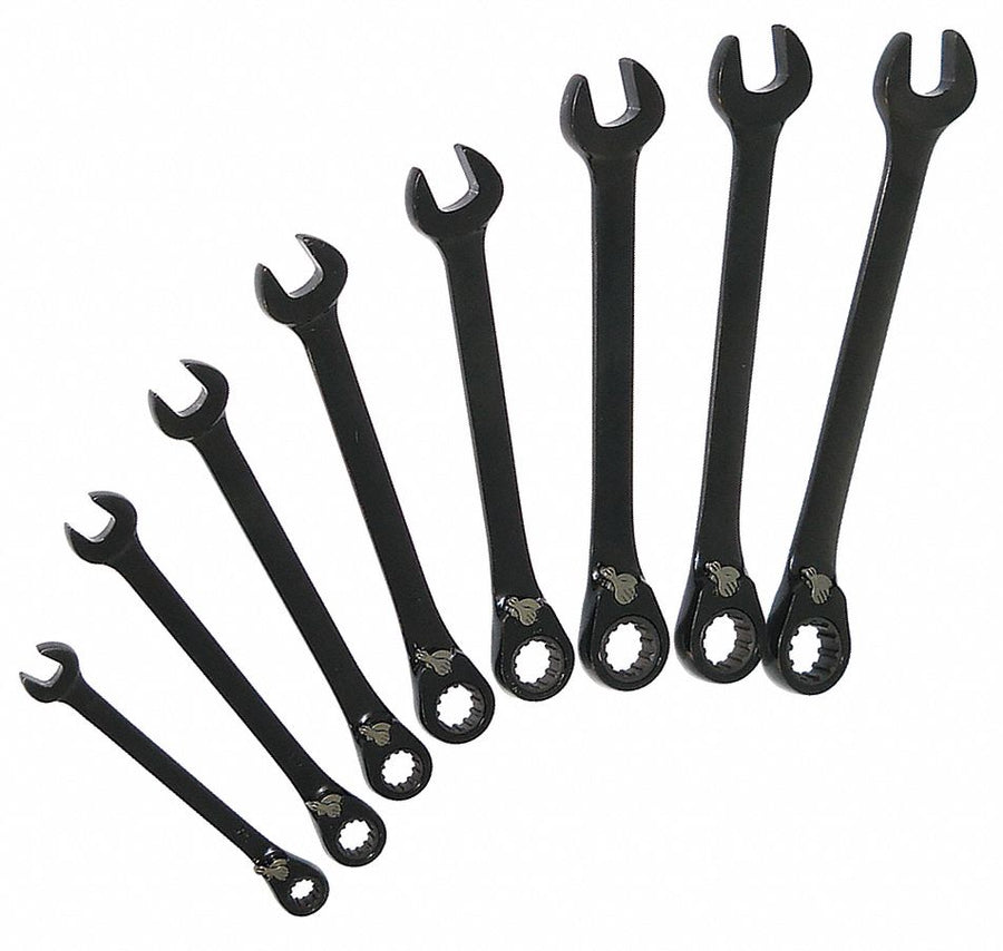 Combo Wrench St CV Steel Chrome Offset