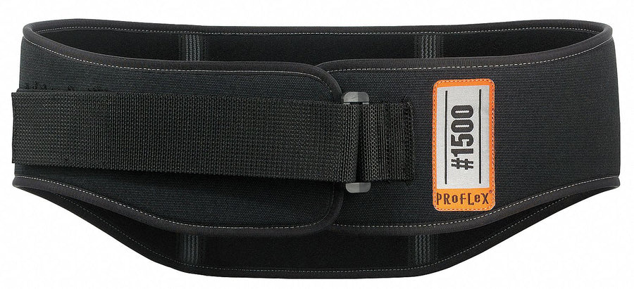 Back Support Black Foam Nylon Rubber XL