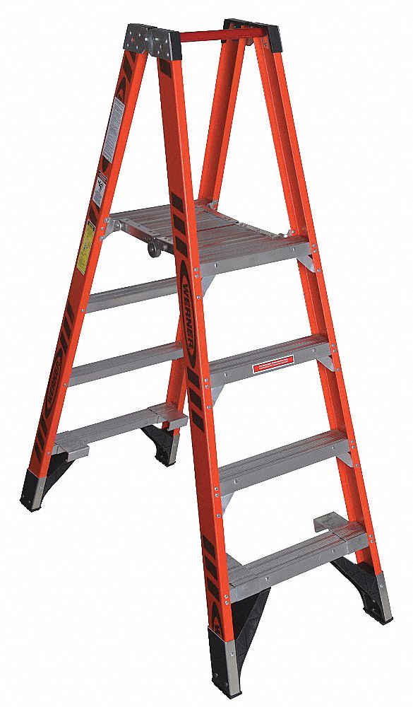 Twin Platform Stepladder 4 ft FGL 300 lb
