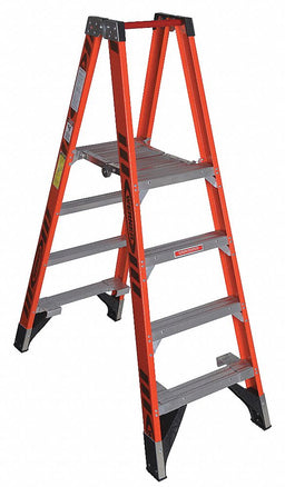 Twin Platform Stepladder 4 ft FGL 300 lb