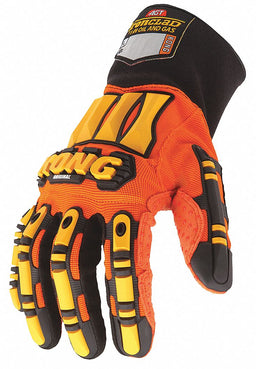 G9256 Mechanics Gloves Utility L Orng/Ylw PR