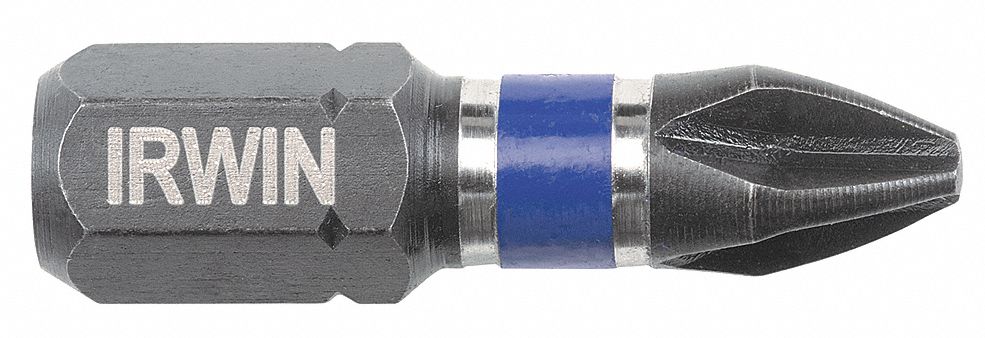 Insert Bit Power Sgl End Hex Shank PK2