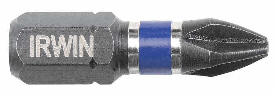 Insert Bit Power Sgl End Hex Shank PK2