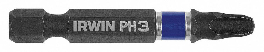 Insert Bit Power Sgl End Hex Shank PK2