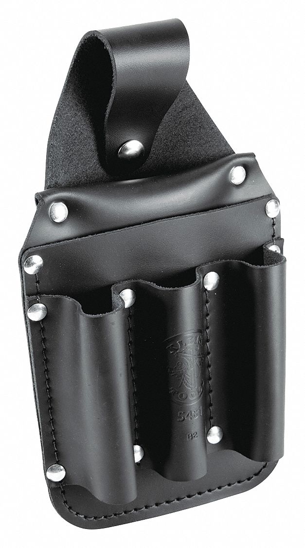 Black Tool Pouch Leather
