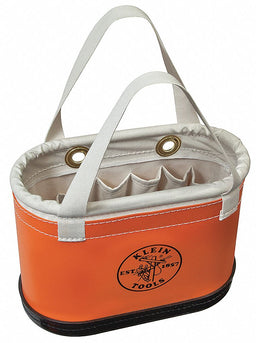 Bucket Bag Plastic Straight Wall Orange